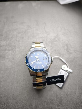 Herreur MASERATI Competizione 43 mm quartz med armbånd