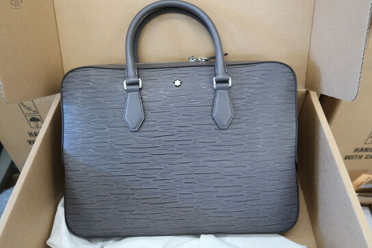 Taske MONTBLANC 4810 document case thin warm grey Warm grey