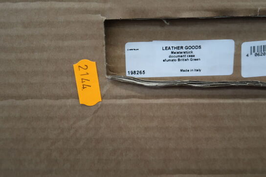 Taske MONTBLANC Meisterstück document case sfumato British Green