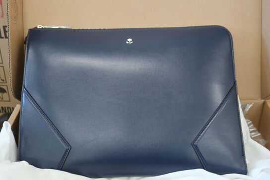 Taske MONTBLANC Meisterstück Portfolio ink blue