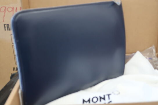 Taske MONTBLANC Meisterstück Portfolio ink blue