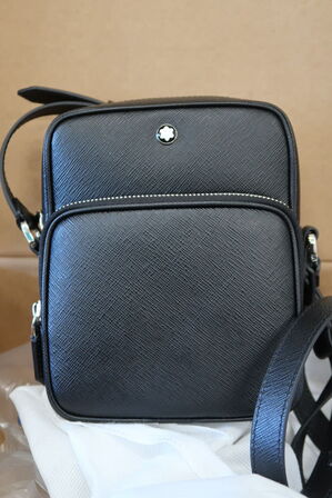 Taske MONTBLANC Sartorial messenger nano Black
