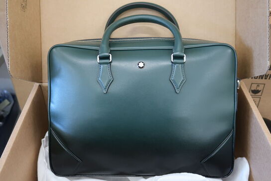 Taske MONTBLANC Meisterstück document case sfumato British Green