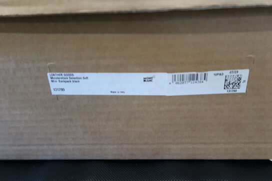 Taske MONTBLANC Meisterstück Selection Soft Mini Backpack black