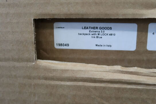 Taske MONTBLANC Extreme 3.0 backpack with M LOCK 4810 Ink Blue