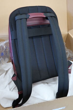 Taske MONTBLANC Satorial small backpack cassis