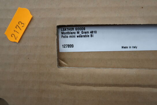 Taske MONTBLANC Montblanc M_Gram 4810 Folio mini wearable BI