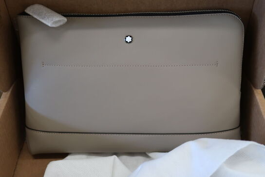 Taske MONTBLANC Meisterstück Selection Soft Pochette Dusty Grey