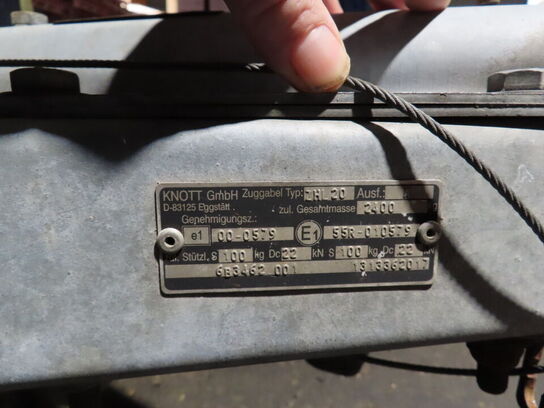 Cargotrailer, VARIANT 1000 kg.