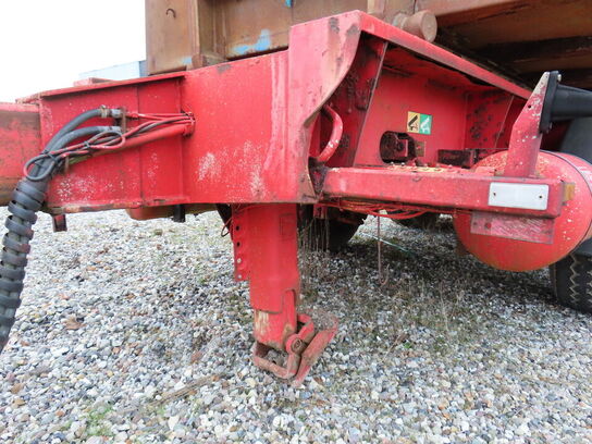 2-akslet overførsels kærre med container