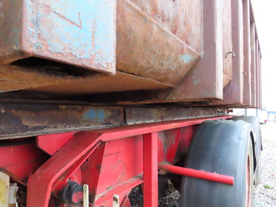 2-akslet overførsels kærre med container