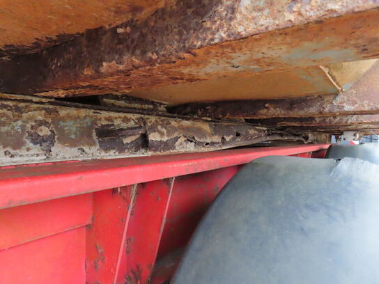 2-akslet overførsels kærre med container