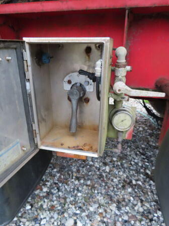 2-akslet overførsels kærre med container