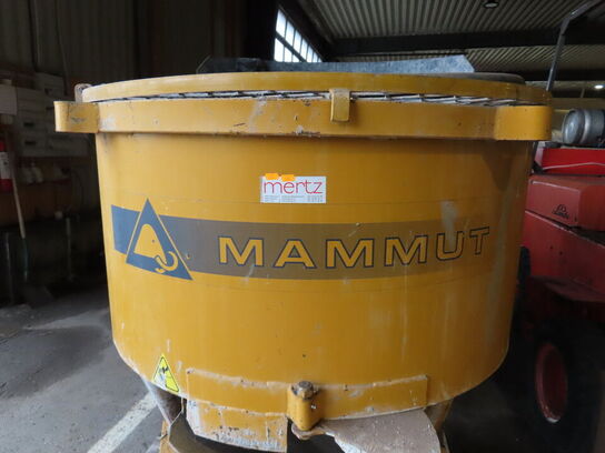 Tvangsblander, MAMMUT, trepunktsophæng med PTO drev