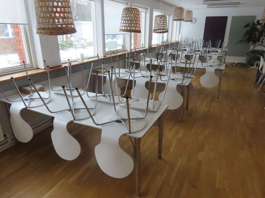 5 stk. Borde & 33 stk. Stole