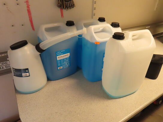 3 uanbrudte dunke sprinklervæske