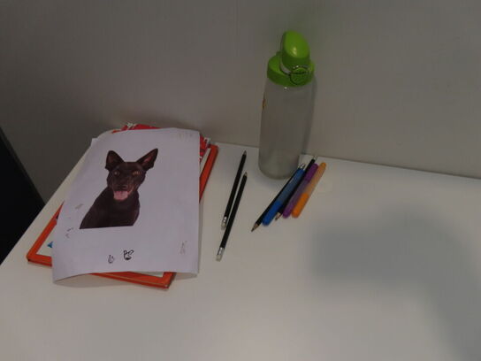 Bord, stol, afskærmning, m.v.