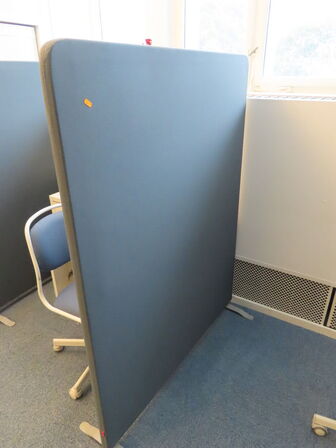 3 stk. Afskærmningsvægge