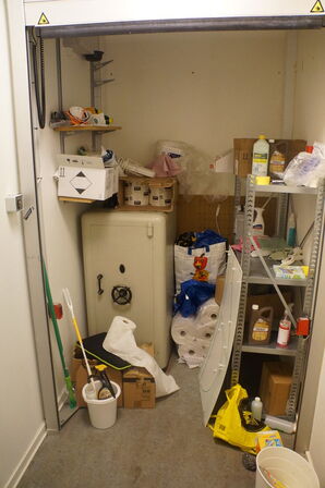 Indhold i rengøringsrum