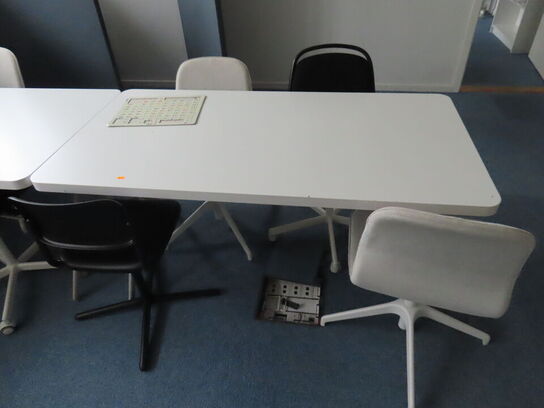 2 stk. Borde & 7 stk. Stole