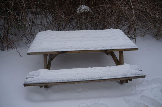 4 stk. Bordbænkesæt