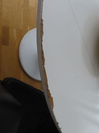 Diverse kurvemøbler, stole, bord, m.v.