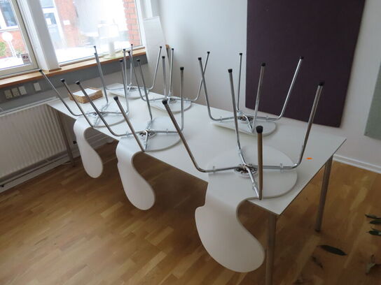 5 stk. Borde & 33 stk. Stole