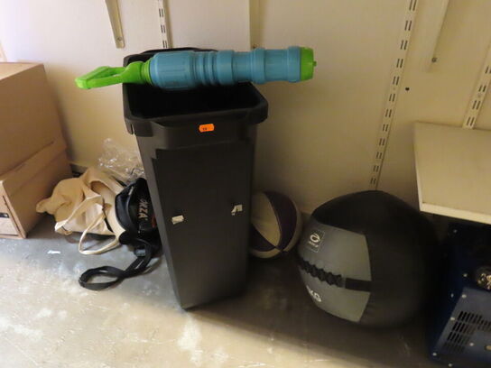 Diverse indhold i rum