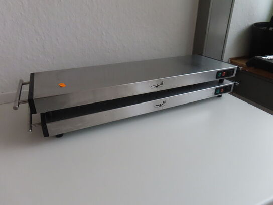 2 stk. Varmeplader ALBALINE