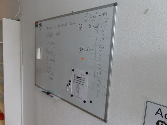 2 stk. Borde, stole, m.v.