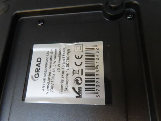 Ventilator/Varmetårn GRAD