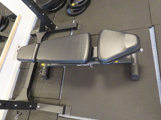 Træningsbænk inkl. Vægtskiver