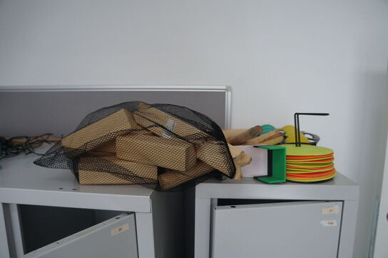 3 stk. Omklædningsskabe