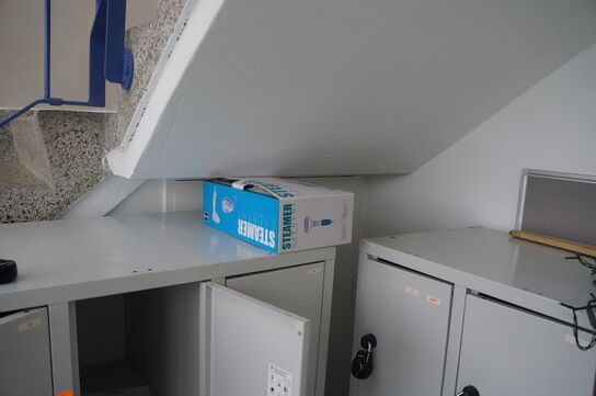 3 stk. Omklædningsskabe