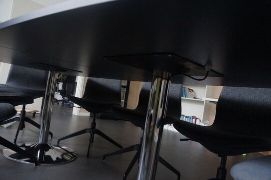 Konferencebord inkl. 7 stk. Stole