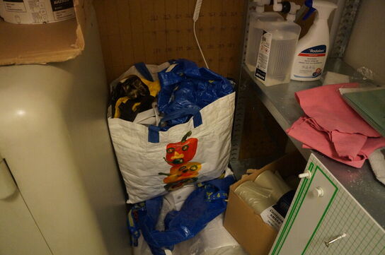 Indhold i rengøringsrum