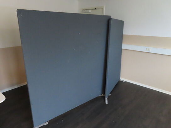 Bord, sofa, afskærmningsvæg, m.v.