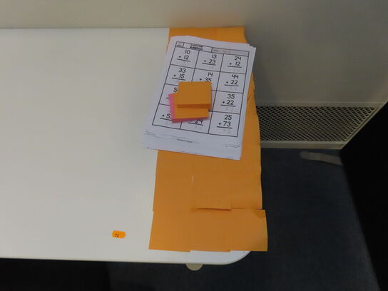 Bord, stol, afskærmning, m.v.