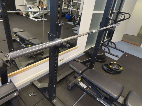 Træningsbænk inkl. Vægtskiver
