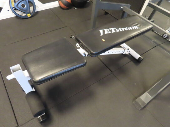 Træningsbænk inkl. Stang