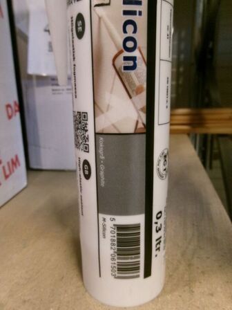 12 patroner Alfix M-silikone