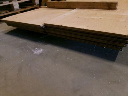 11 plader krydsfiner 18 mm