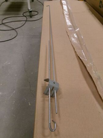 Ca. 155 stk. justerbare bøjler ROCKFON