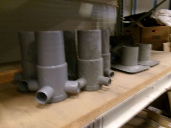 5 stk. gulvafløb WAVIN Wafix