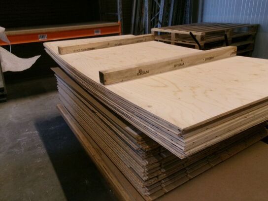 12 plader krydsfiner 12 mm