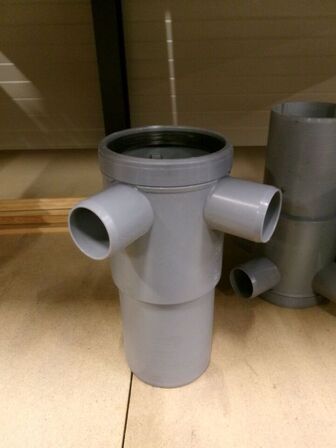 5 stk. gulvafløb WAVIN Wafix