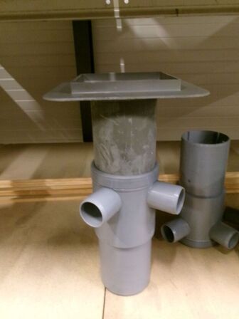 5 stk. gulvafløb WAVIN Wafix