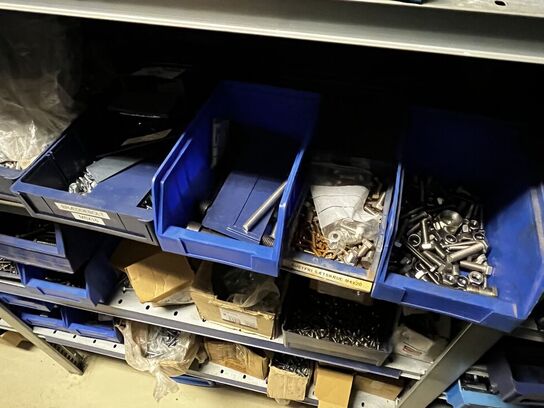 Indhold på 1 fag lagerreol