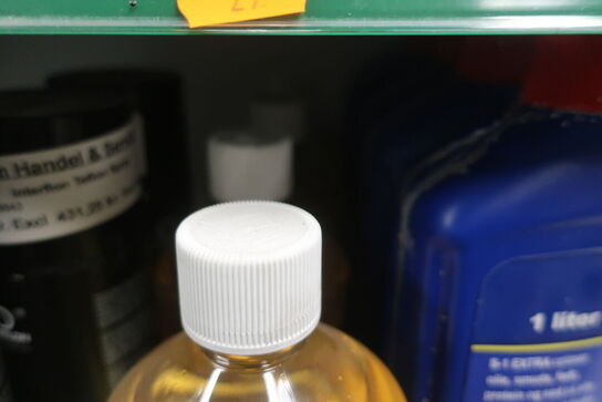 Hylde med div. Plejemidler