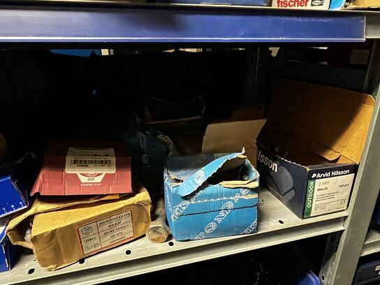 Indhold på 1 fag lagerreol